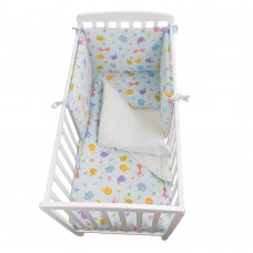 CORREDO CULLA NEONATO 4 Pezzi AZZURRO