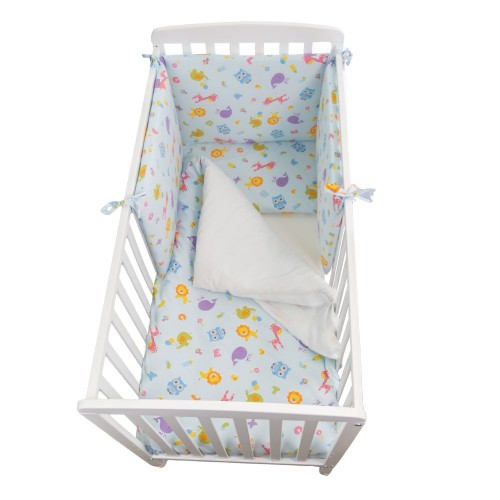 CORREDO CULLA NEONATO 4 Pezzi AZZURRO