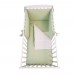 CORREDO CULLA NEONATO 4 PEZZI Pois VERDE