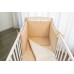 CORREDO COMPLETO CULLA NEONATO 4 PEZZI Pois NOCCIOLA