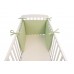 CORREDO CULLA NEONATO 4 PEZZI Pois VERDE