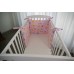 PROTEZIONE LETTINO CULLA NEONATO FANTASIA ROSA