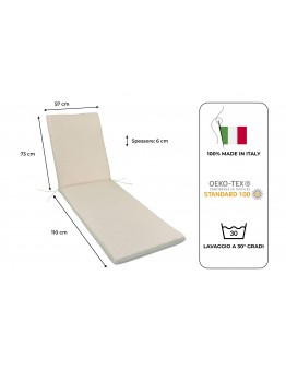 Modello Lettino PP Saponetta Ecru'